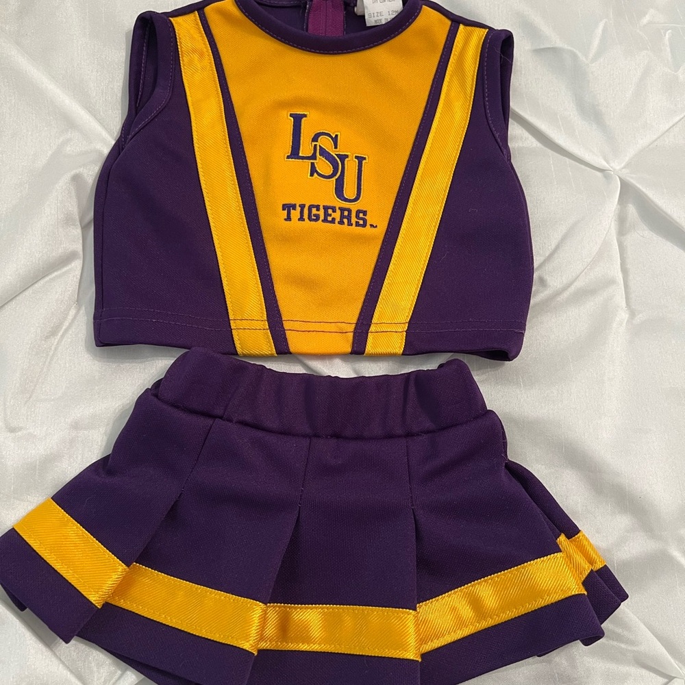 LSU Tigers Baby Cheerleader Outfit